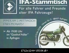 Stammtisch Flyer