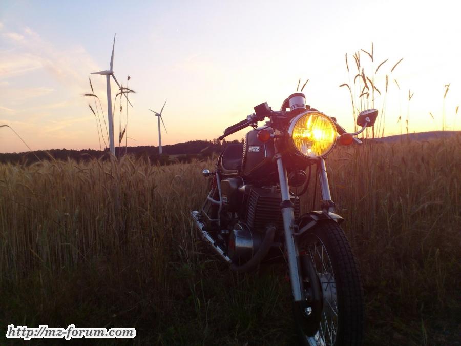 Eine Runde "Durchs" Feld