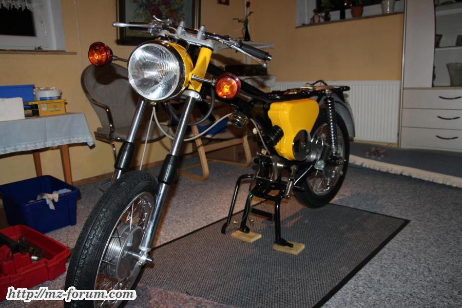 wird ein Motorrad