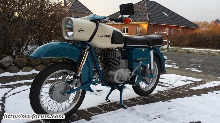 Ankunft im Schnee..