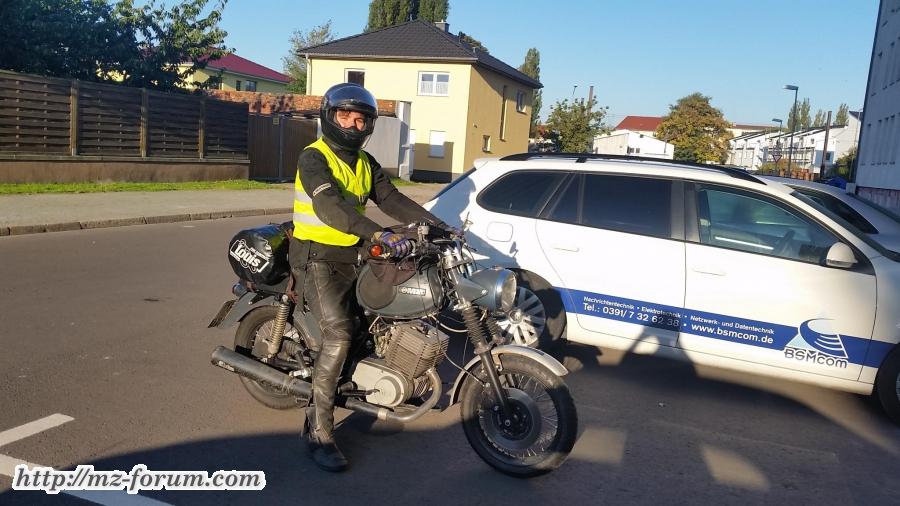 TS 250 reisebereit