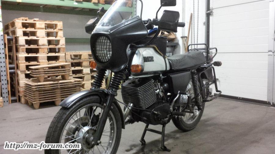 Meine ETZ 320 Touring in der Werkstatt