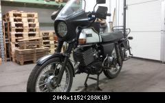 Meine ETZ 320 Touring in der Werkstatt