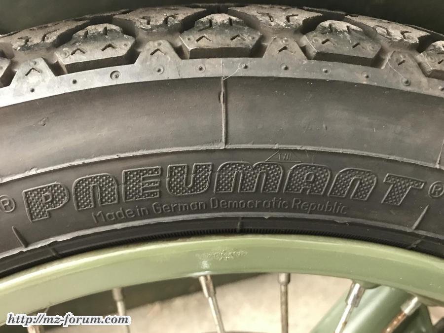 Front tire