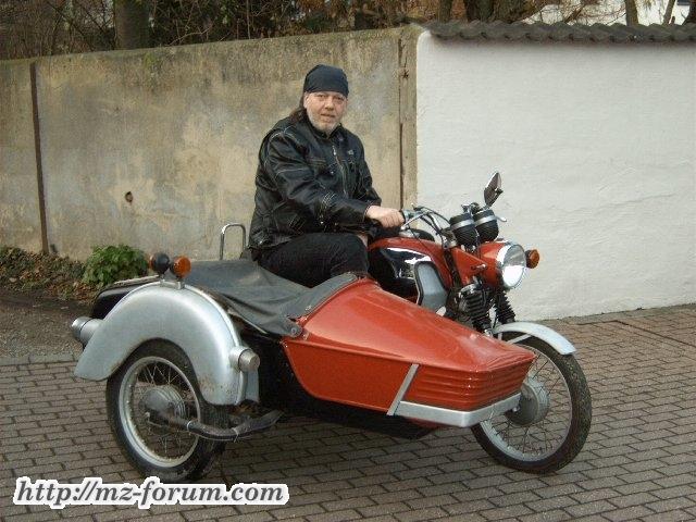 MZ TS 250/1 Gespann BJ 1978