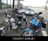 in der Boxengasse von Oschersleben