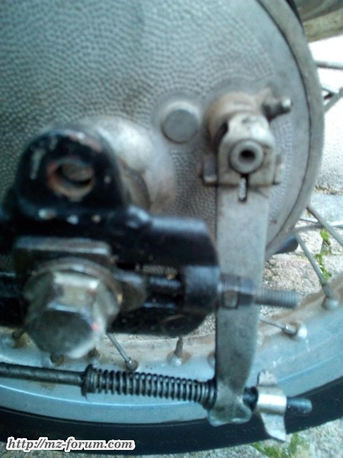 Bremse Hinten