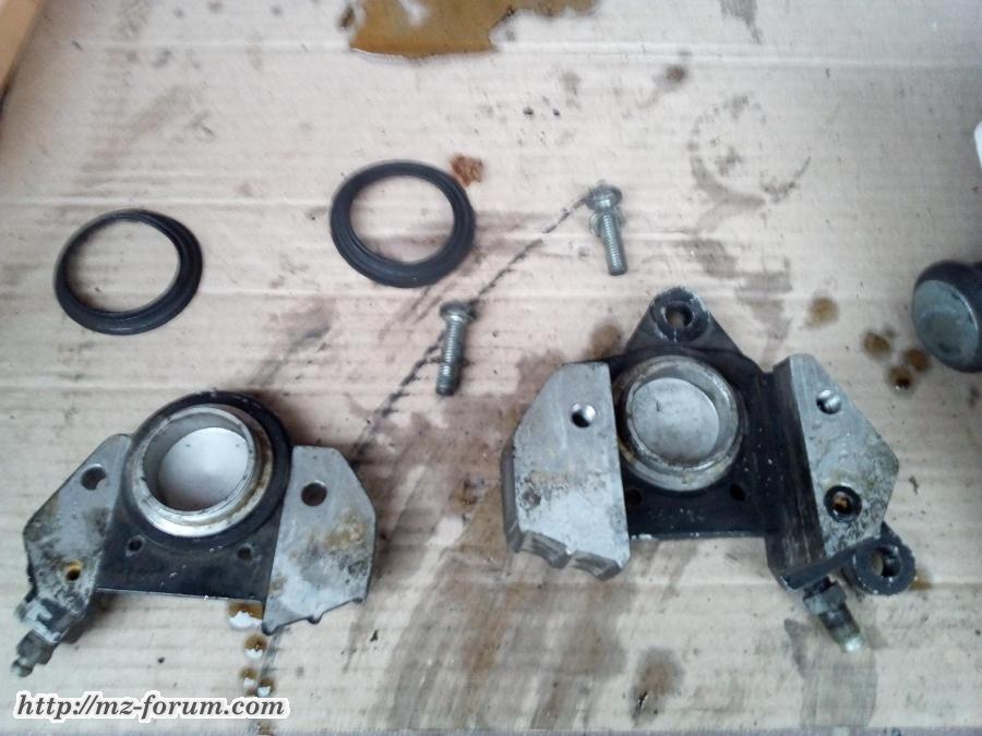 Bremssattel zerlegt