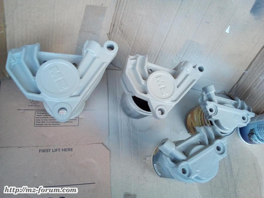 Bremssattel - Grundierung