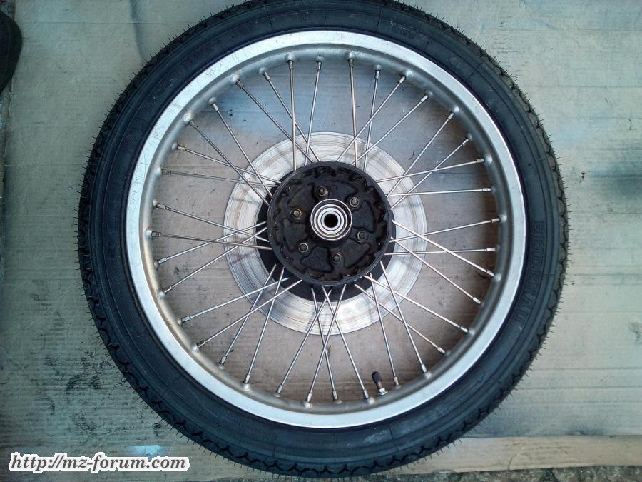 Vorderrad - Heidenau Reifen