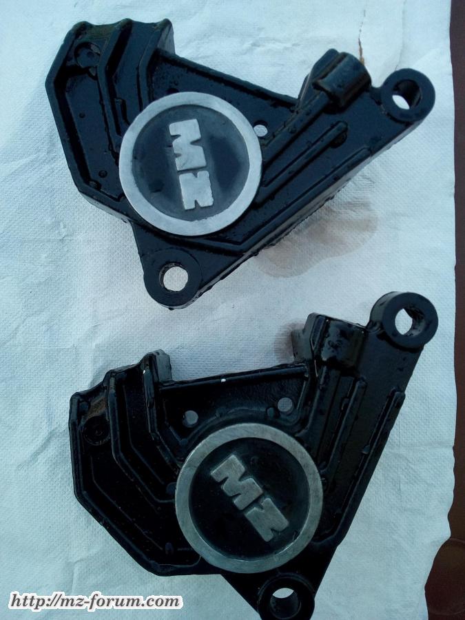 Bremssattel - Logo wegpoliert