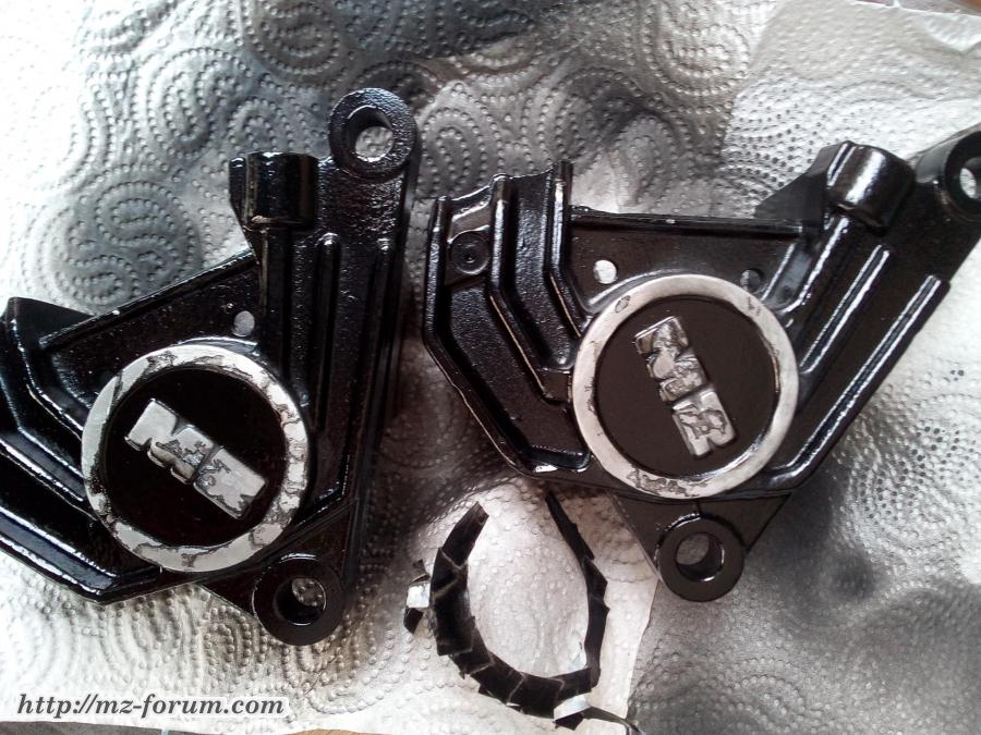 Hauptbremszylinder - Unmaskieren