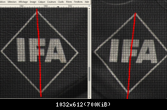Schräges IFA-Logo(lLinks & rechs)