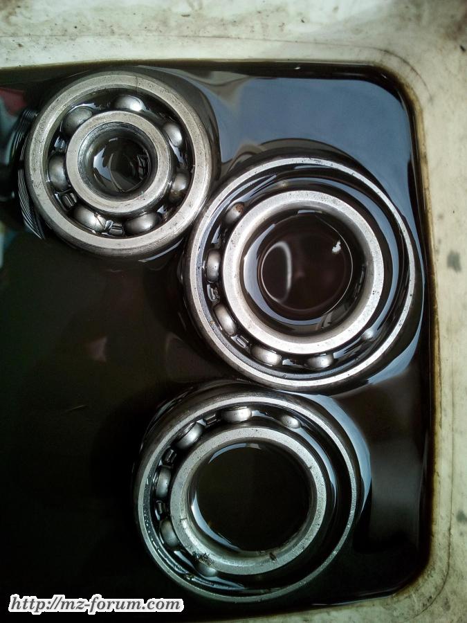 Rillenkugellager 6006 - 6302 entfettet