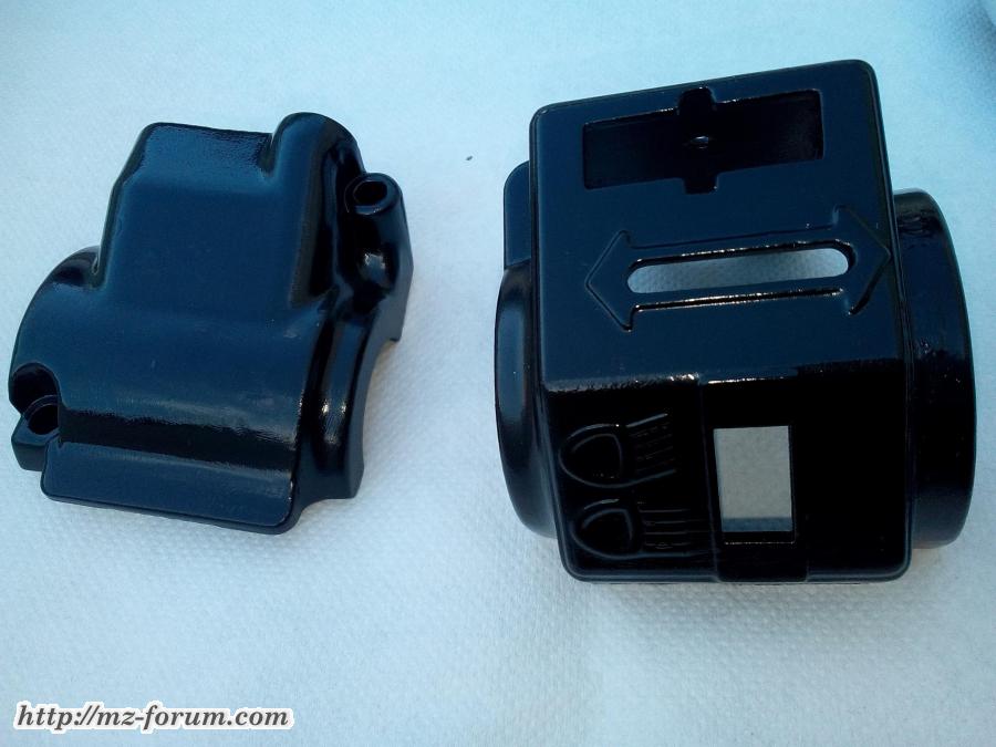 Armatur links - schön lackiert