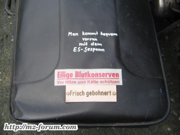Haube ES250/2 Gespann