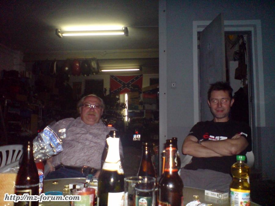 Grilltreffen mit Motorradfahrerwill und Mareafahrer