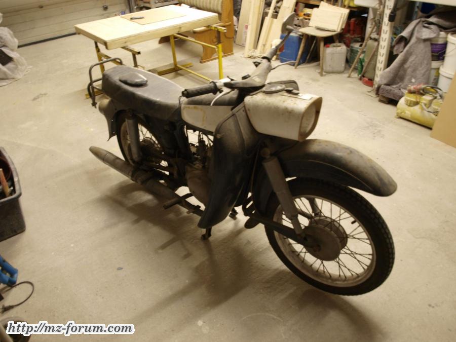 MZ ES 150, 1963 Restauration