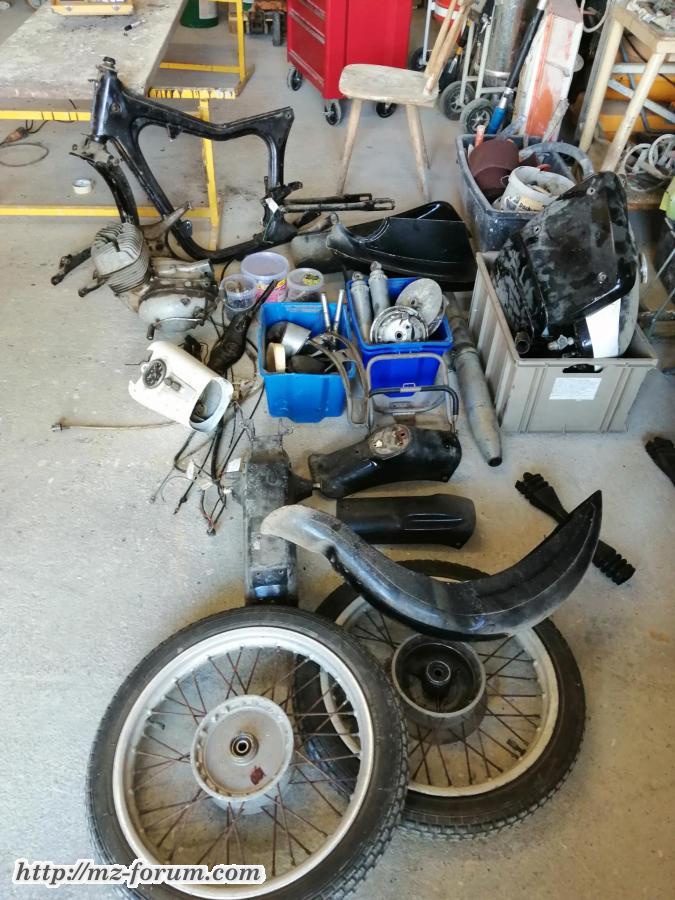MZ ES 150, 1963 Restauration