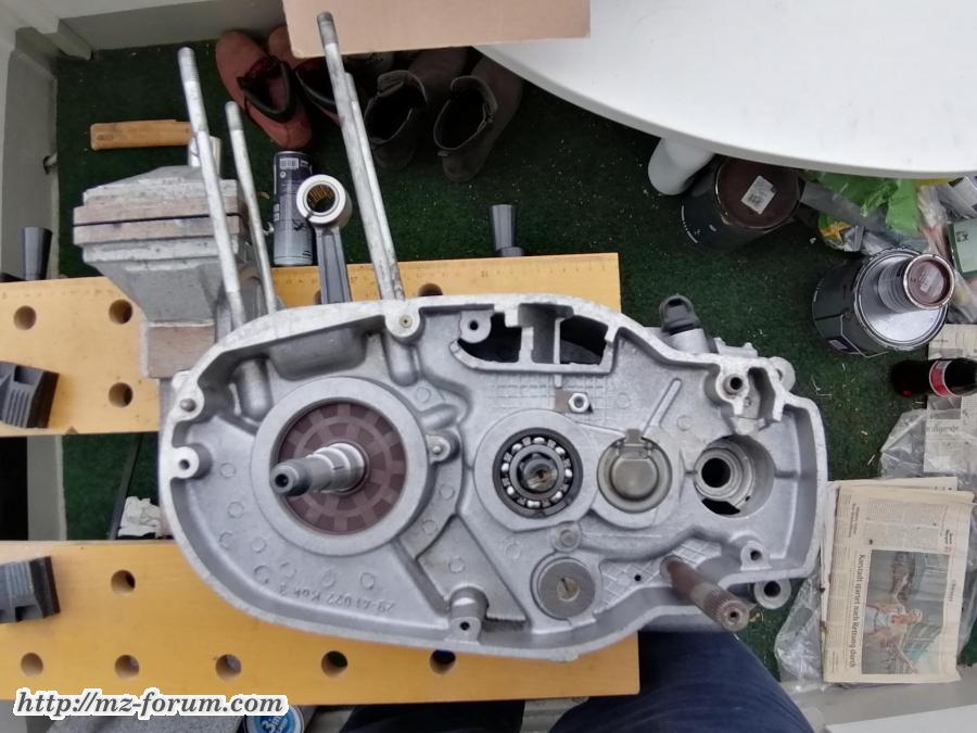 Ersatzmotor regeneriert (Kupplungsseite)
