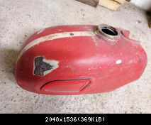 MZ ES 125 Tank