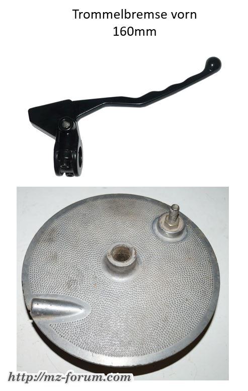 Bremse vorn Trommel