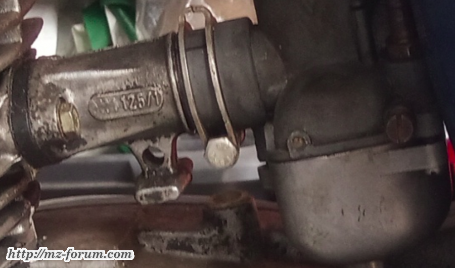 MZ ES 125 1969 Ansaugstutzen