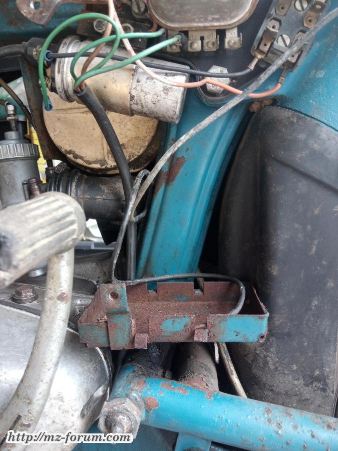 MZ ES 125 1969 Batterie