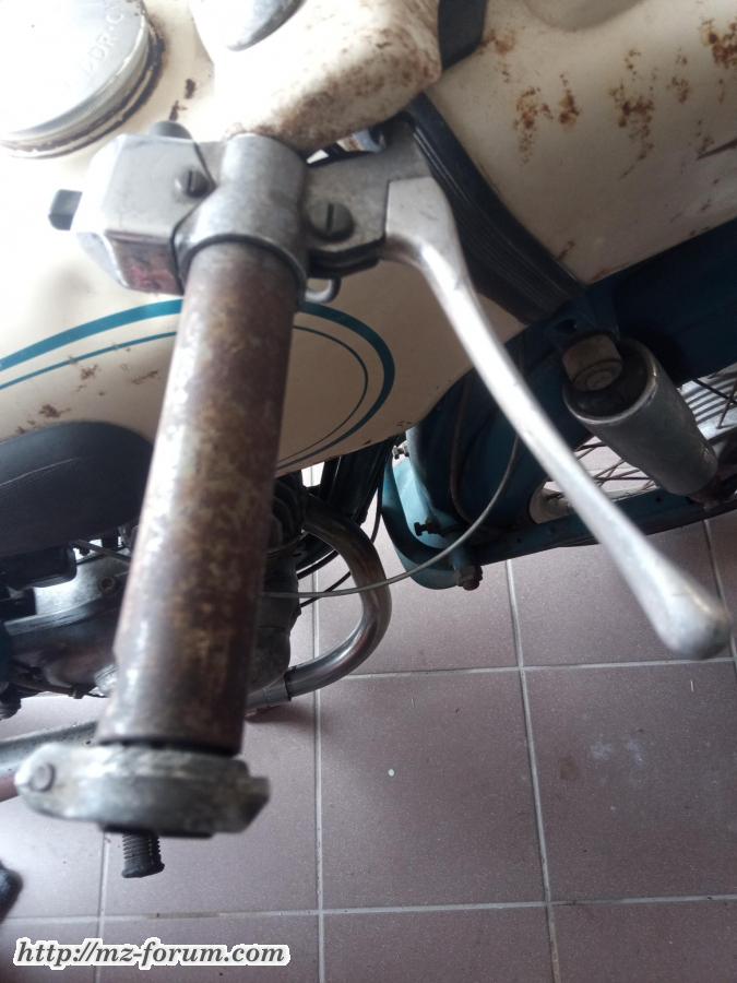 MZ ES 125 1969 Drehgriff