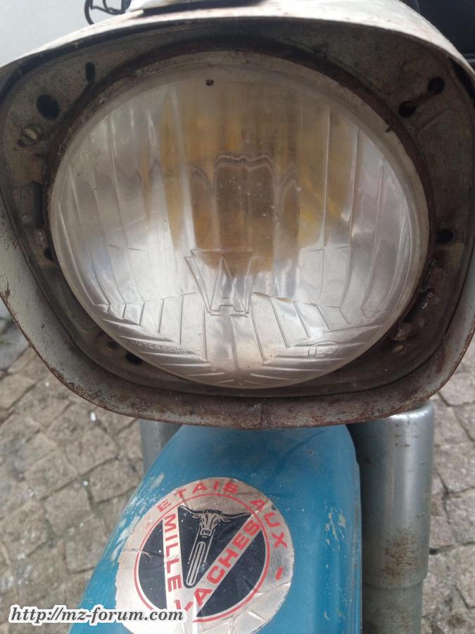 MZ ES 125 1969 Streuscheibe Scheinwerfergehäuse