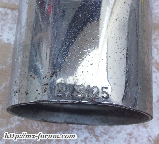 Auspuff ETS125