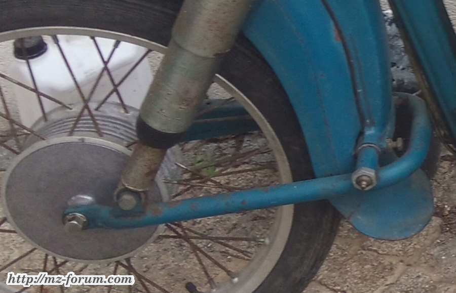 Vorderradschwinge - links