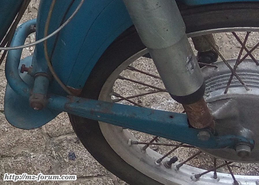 Vorderradschwinge - rechts