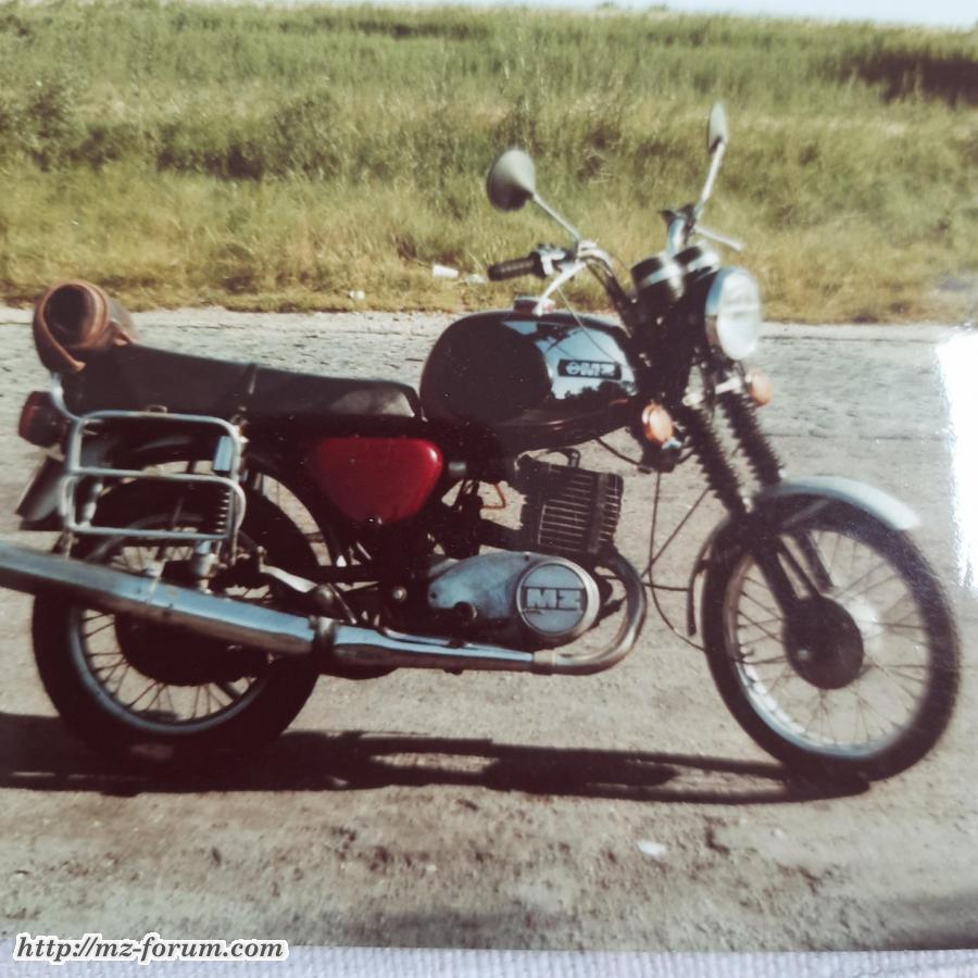 Meine erste TS 250/1, 1983.