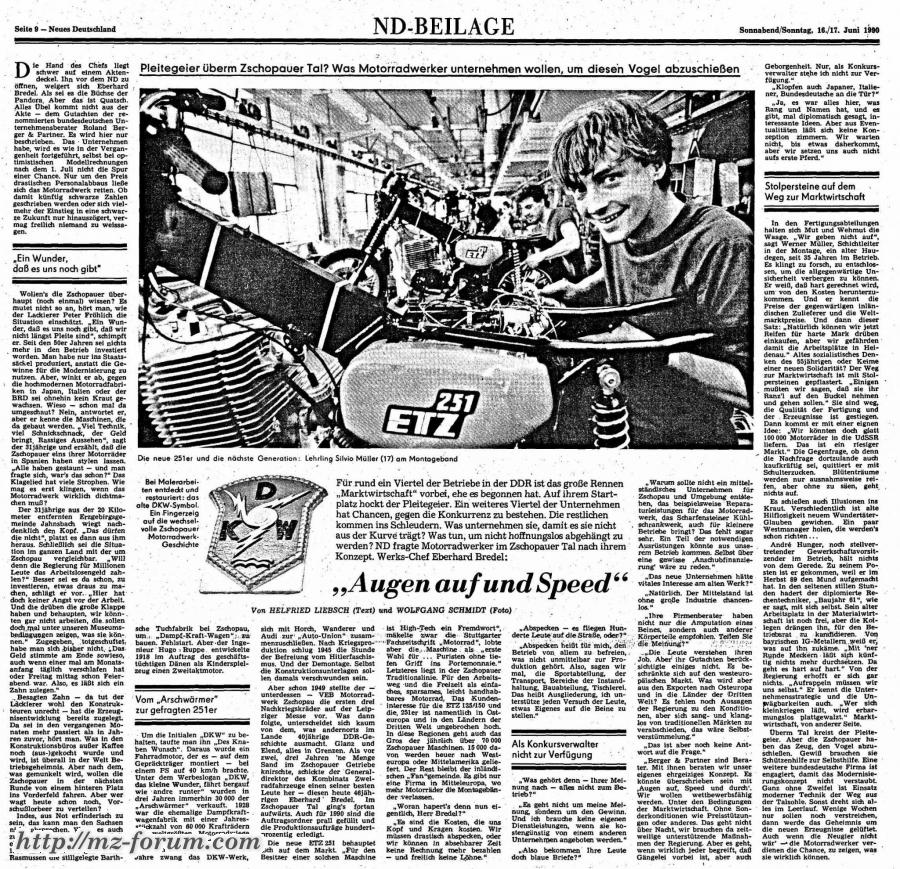 Neues Deutschland 16-06-1990