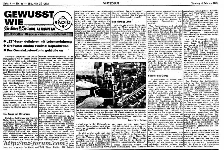 Berliner Zeitung 04-02-1968 - 1