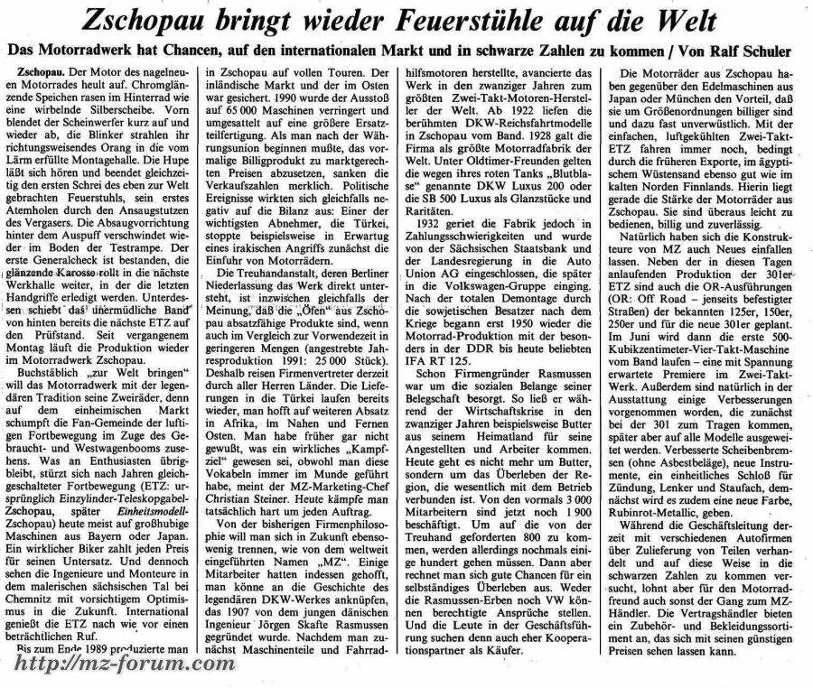 Neue Zeit 19-04-1991 - 1