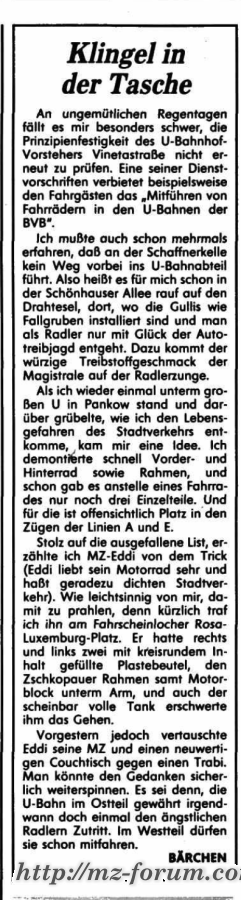 Berliner Zeitung   26-10-1990