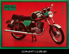 Jugend+Technik Poster - MZ TS 250-1