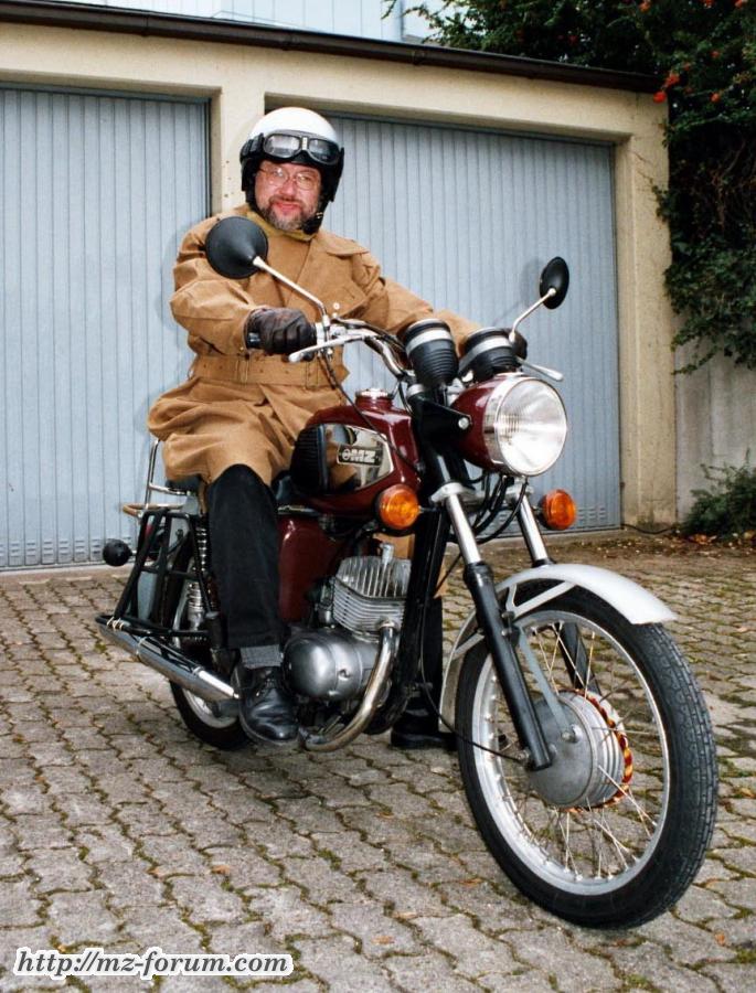 Heilbronn auf MZ TS 150 - 2002