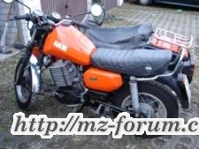 MZ ETZ 251 Gespann BJ 1989