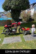 MZ TS150 Projekt Café Racer