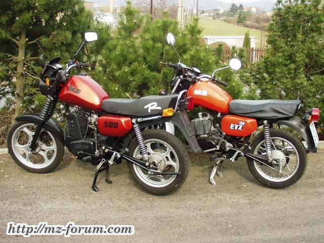 MZ500R und ETZ150
