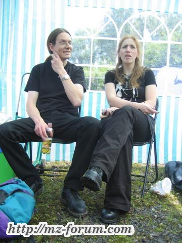 Katrin und ich beim WGT