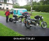 Auf dem Campingplatz im Odenwald Sommer 06