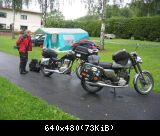 Auf dem Campingplatz im Odenwald Sommer 06