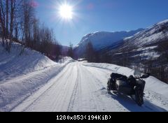 Schneespaß in Norge