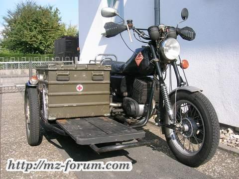 MZ ETZ 250 (300) Gespann