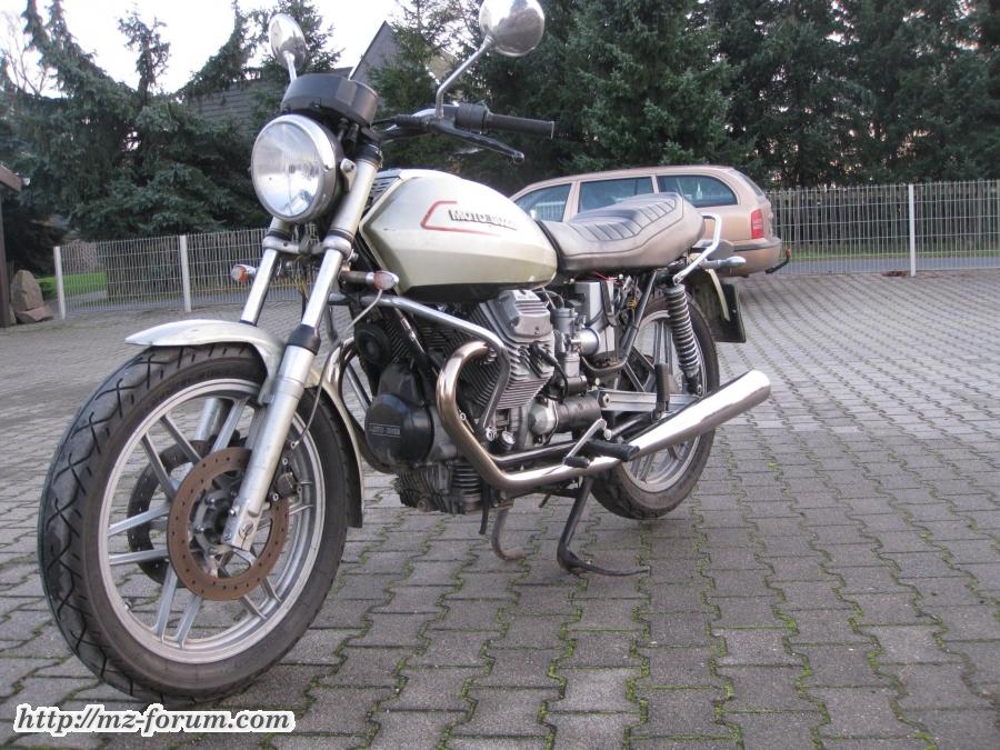 Guzzi - neuer Auspuff