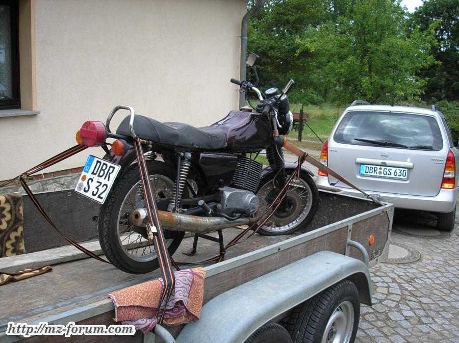 ETZ250 im Mai 2008 so gekauft